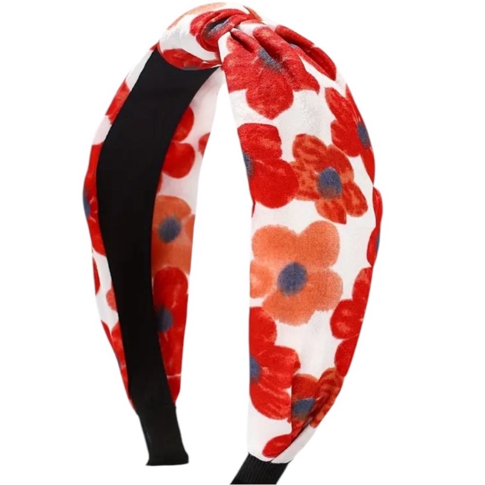 💖 3/$30 💖 Red Floral Headband